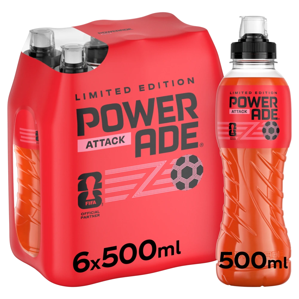 [645440] POWERADE ATTACK 4X6X50CL