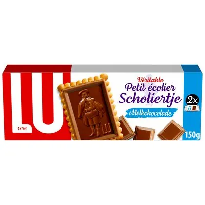 LU SCHOLIERTJES MELK 14X150GR