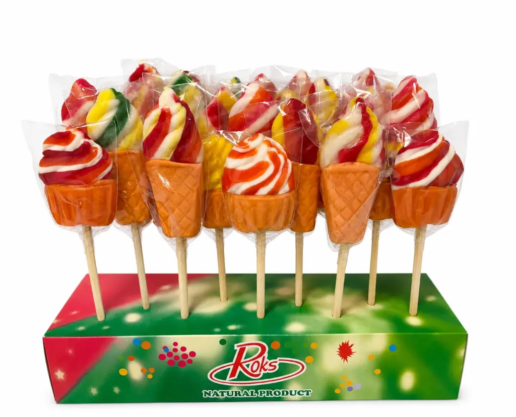 [ROKS39] ROKS DESSERT LOLLIES 50 ST X 30 GR