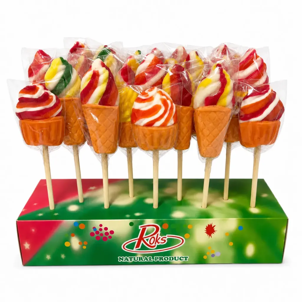 [ROKS39] ROKS DESSERT LOLLIES 50 ST X 30 GR