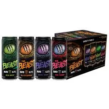 [360112] MONSTER THE BEAST HARD VARIETY PACK 2 6% 12ST