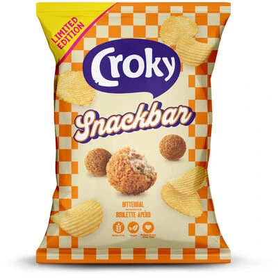 CROKY SNACKBAR BITTERBAL 12 X 130 GR