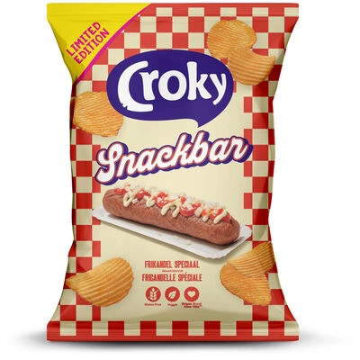 CROKY SNACKBAR FRIKANDEL 12 X 130 GR