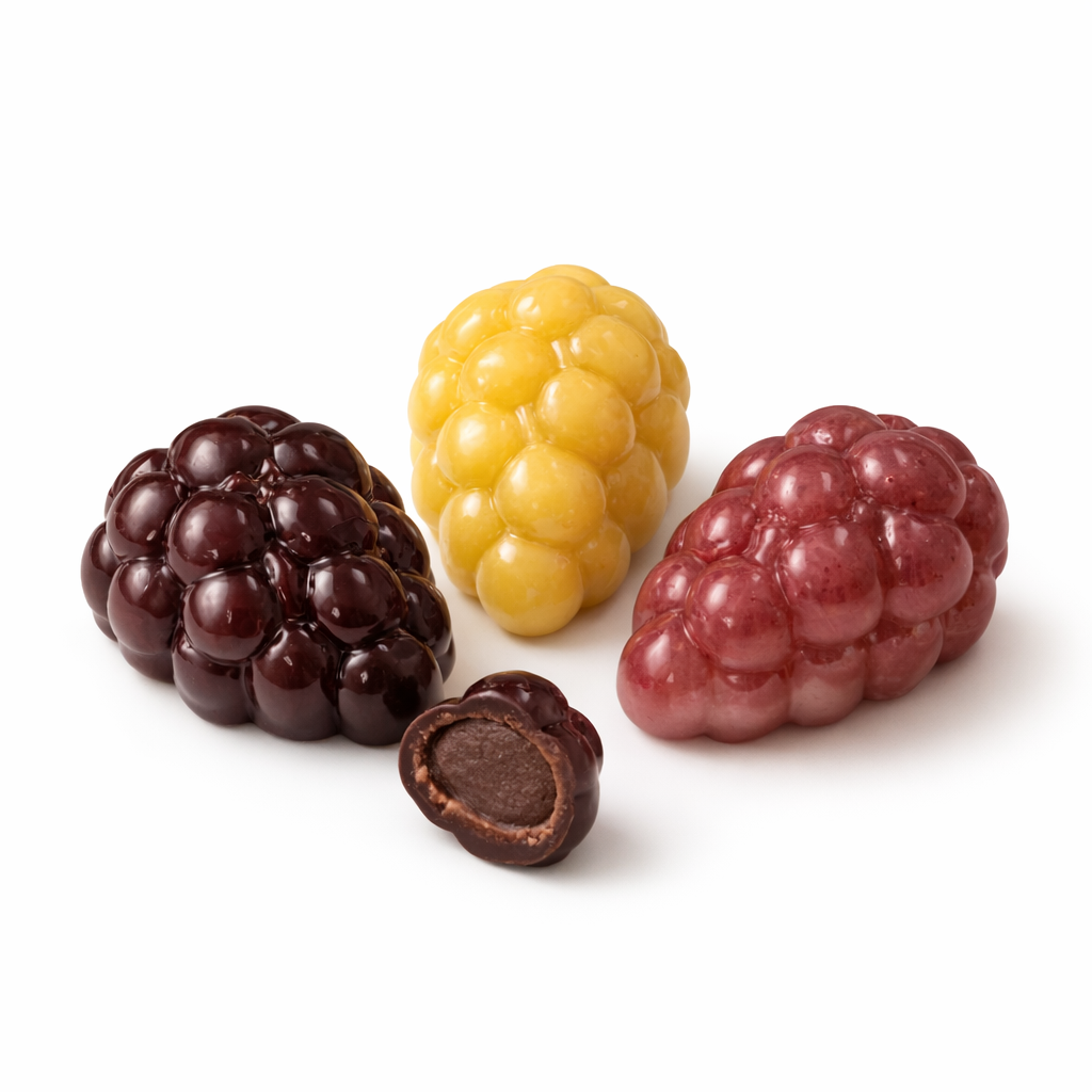 [MDD2167] DELICE RAISINS FOURRES D'UNE GANACHE AU VIN ROUGE 1KG