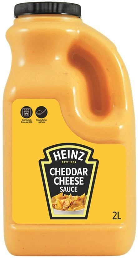 HEINZ CHEDDAR CHEESE SAUCE 2 LIT (3)