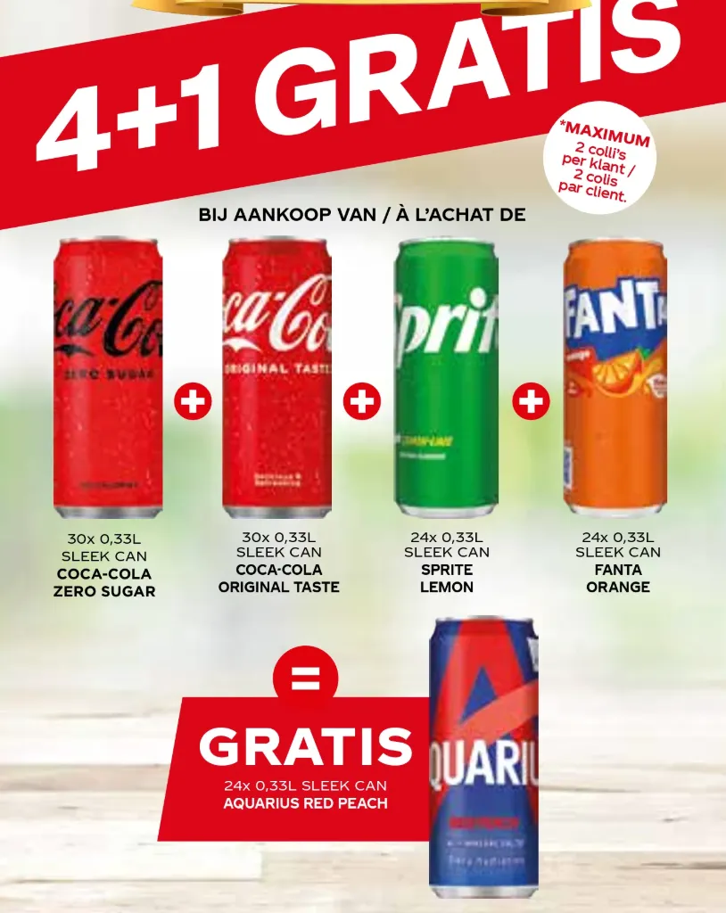[COLLI COLA F6] COLLI COLA BLIK 4+1 AQUARIUS GRATIS ( F6 '26)