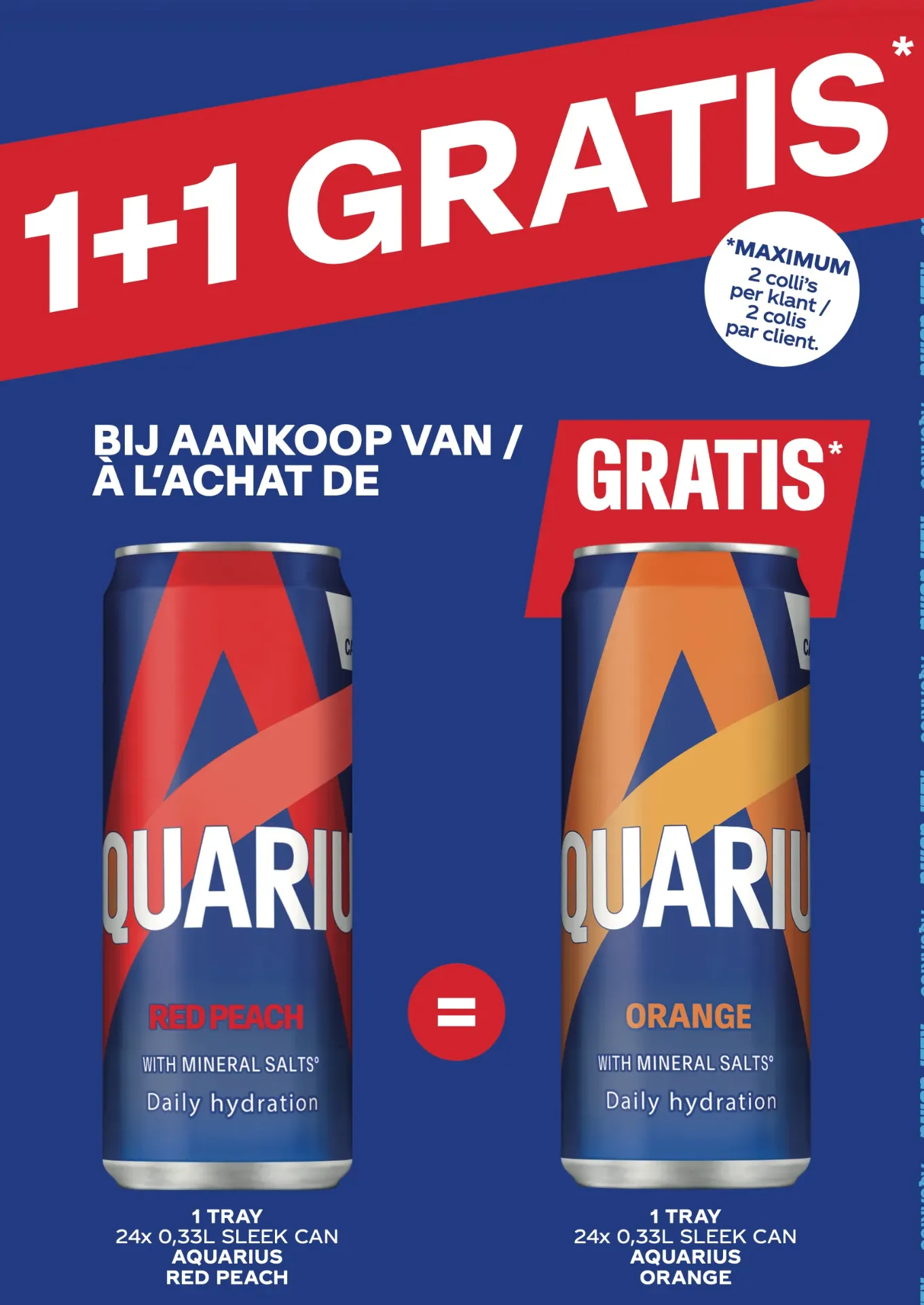 COLLI AQUARIUS BLIK 1 + 1 GRATIS ( LAB6 26)