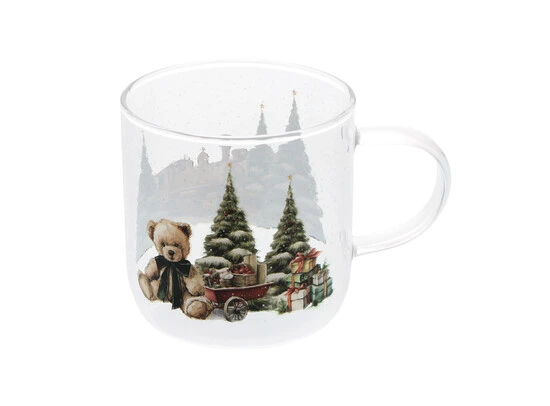 [XMA96135] #VERP - GLAS/TAS CHRISTMAS WINTER SCENE  6stuks