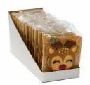 MDL KERSTKOEK RENDIER RUDY HAND DECORATED COOKIE 12 STUKS