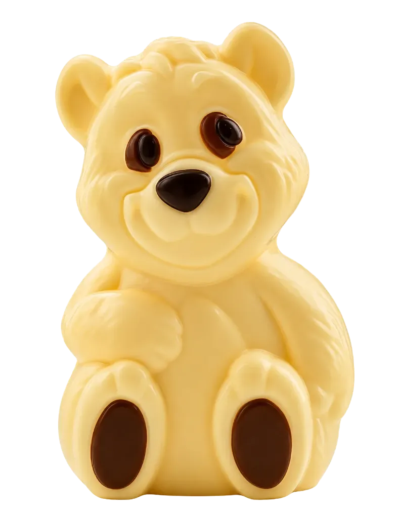 [LINS108] DELICE  OURSON BOBBY BLANC DECO 110 GR X 8