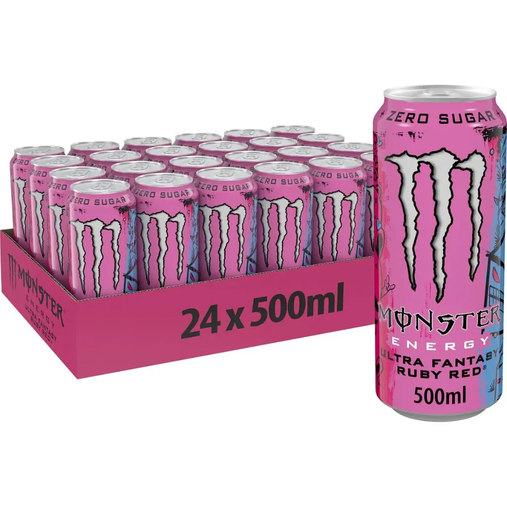 MONSTER ZERO ULTRA FANTASY RUBY RED 24X50CL