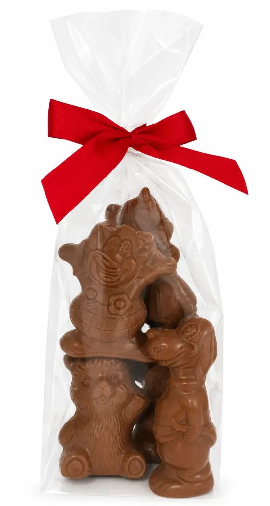 DELICE FIGURINES CREUX LAIT ASS 100 GR X 8 PCS