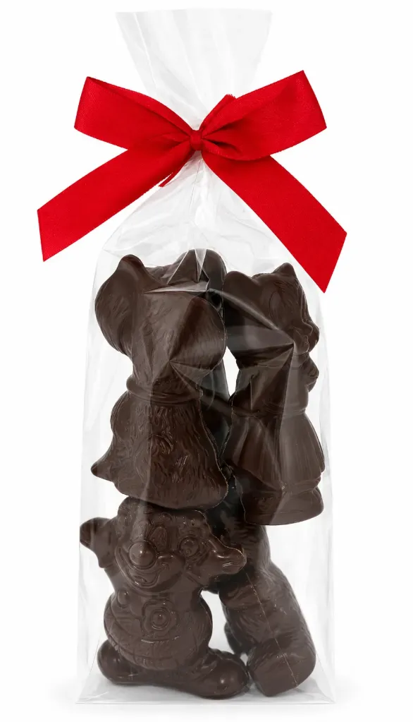 DELICE HOLGOED FONDANT FIGUURTJES ASS 100 GR X 8 STUKS