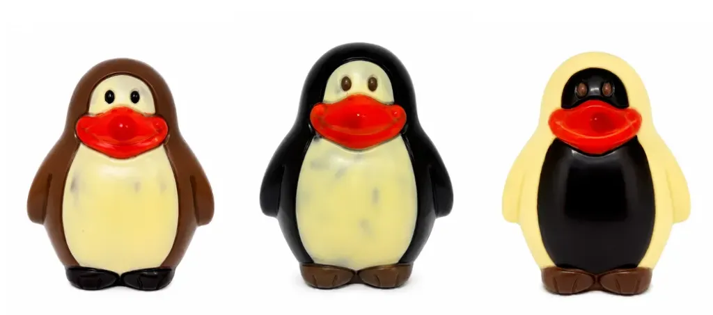 BGL PINGUIN MIX DECO 15 CM - 3 STUKS