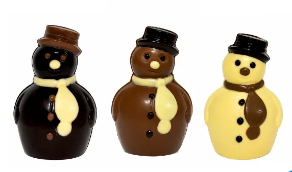 BGL BONHOMME DE NEIGE MIX 11 CM - 8 PIECES