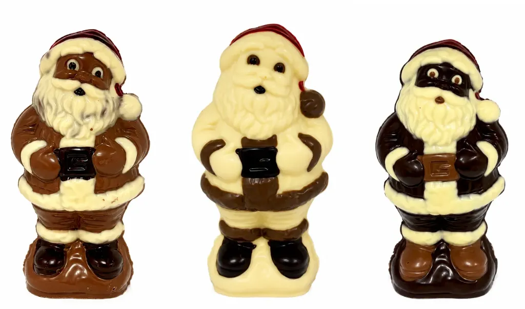 BGL KERSTMAN MIX DECO 18 CM - 4 STUKS