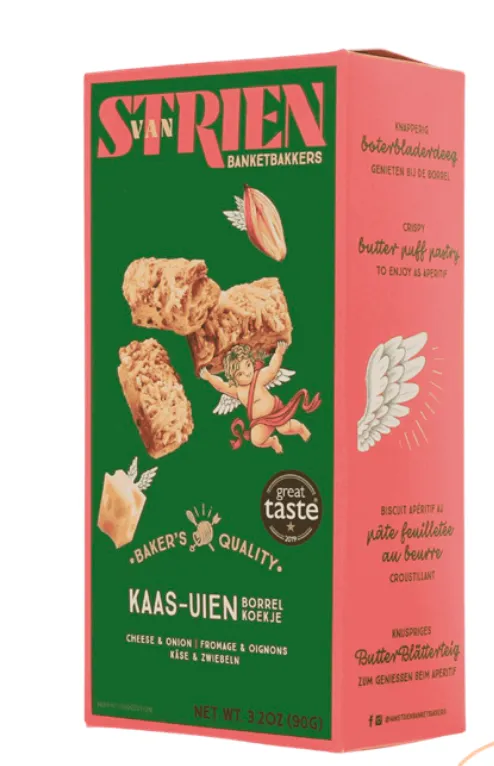 VS BOX KAAS -UIEN BORRELKOEKJES 5 X 90 GR