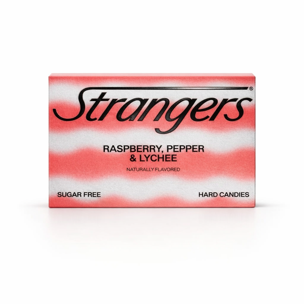STRANGERS STEVIA SNOEPJES FRAMBOOS 12 ST