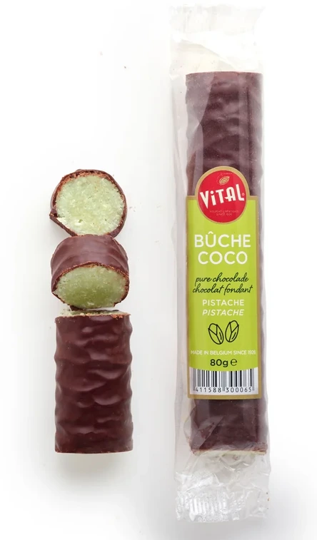 VITAL BUCHE COCO FONDANT PISTACHE 12 X 80 GR