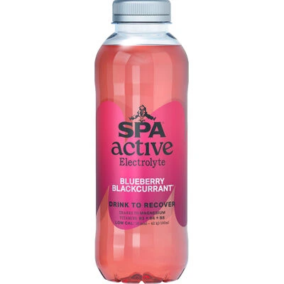 SPA ACTIVE BLUEBERRY & BLACKCURRANT 6 X 50 CL