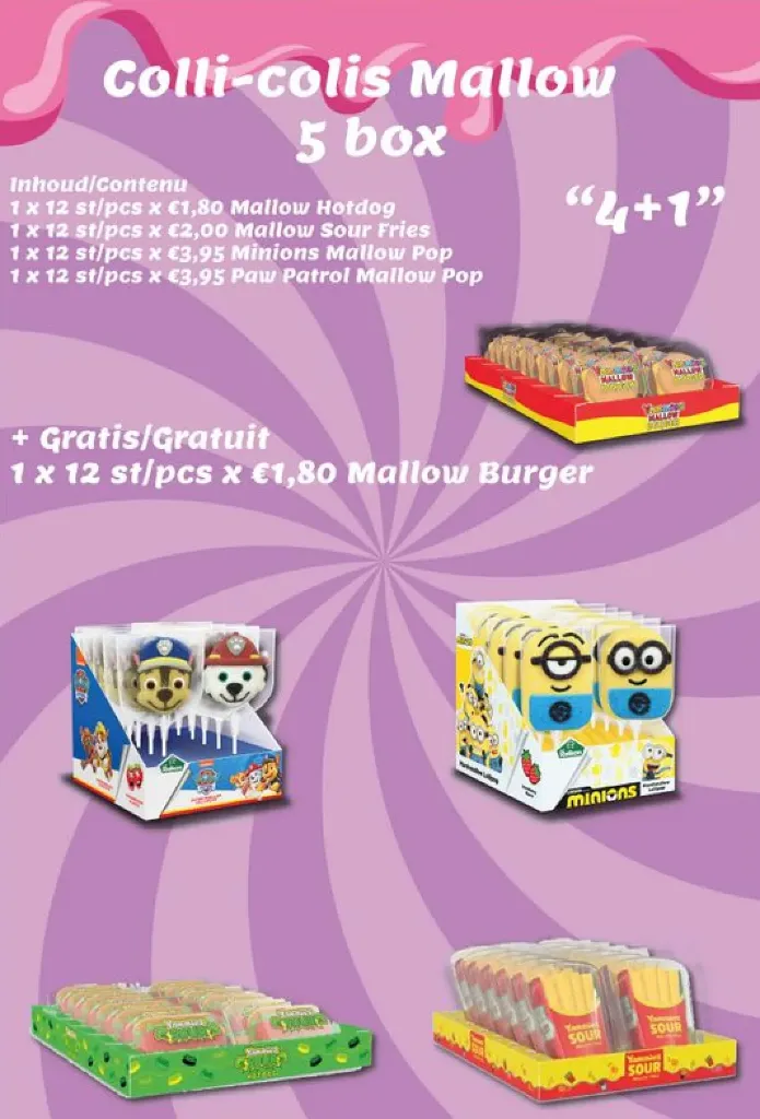 COLLI MALLOWS 5 BOX 4+1