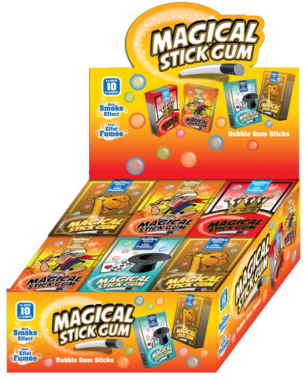MAGICAL STICK GUM 18 ST