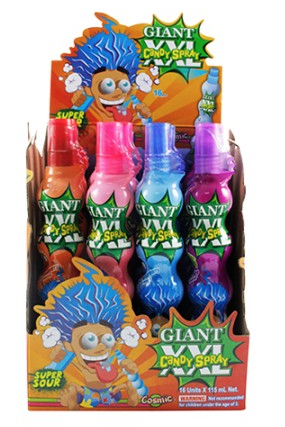 GIANT XXL CANDY SPRAY 16 ST