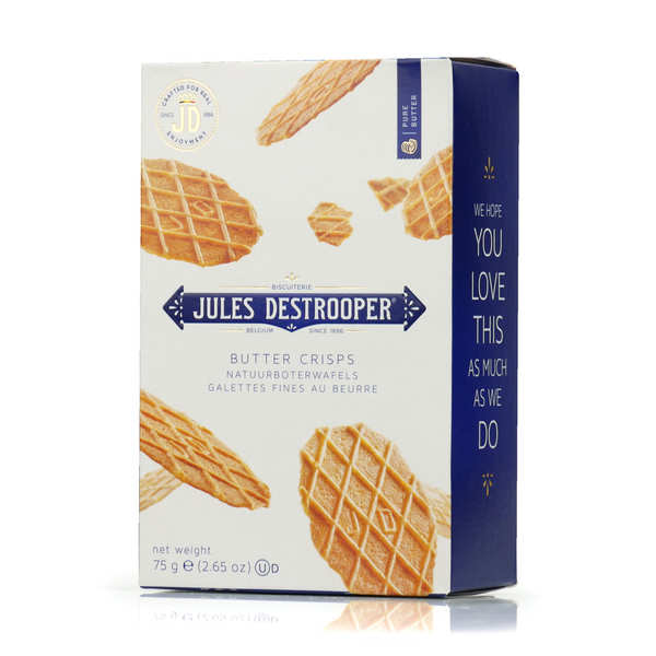 [71NB75BE] DESTR LUKKEN  75GRx14 ( Natuurboterwafels ) 