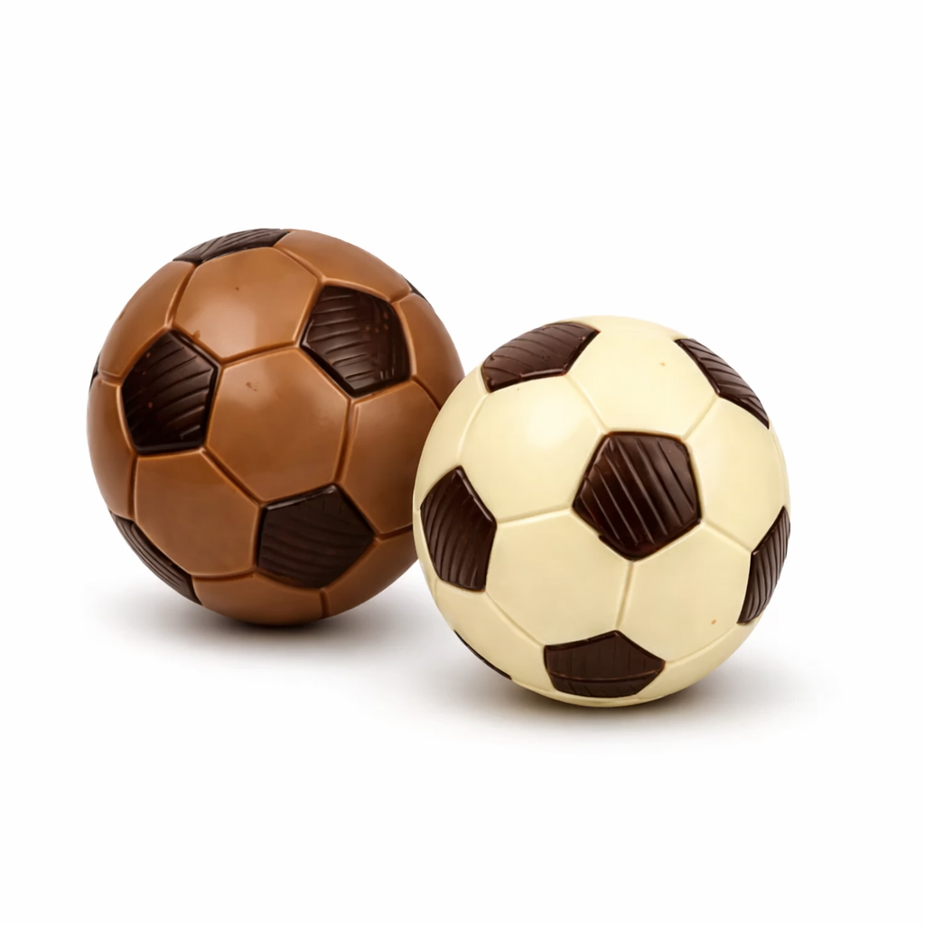 CHOCPROOF FOOTBALL LAIT DECO DELUXE 7 CM - 10 PCS