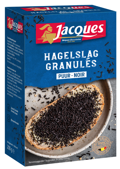 JACQUES HAGELSLAG FONDANT 200G X 12