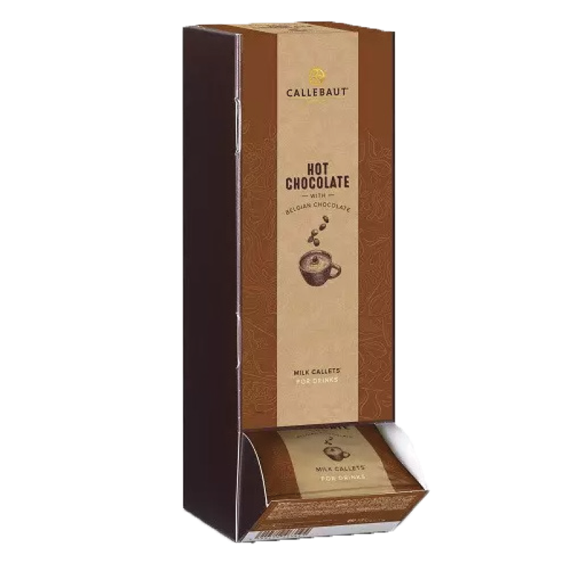 [19381] CALLEBAUT HOT CHOCOLATE MELK 25 ST (6)