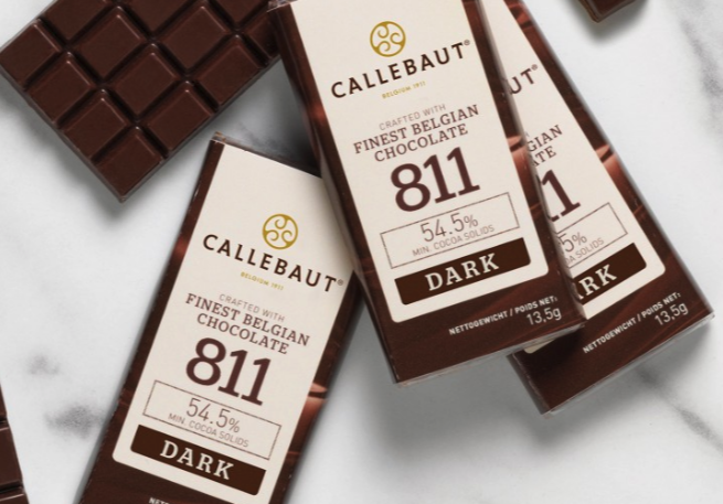 CALLEBAUT MINI TABLETTES NOIR 13,5gr - 75PCS