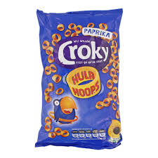 CROKY HULA HOOP PAPRIKA 24X75GR