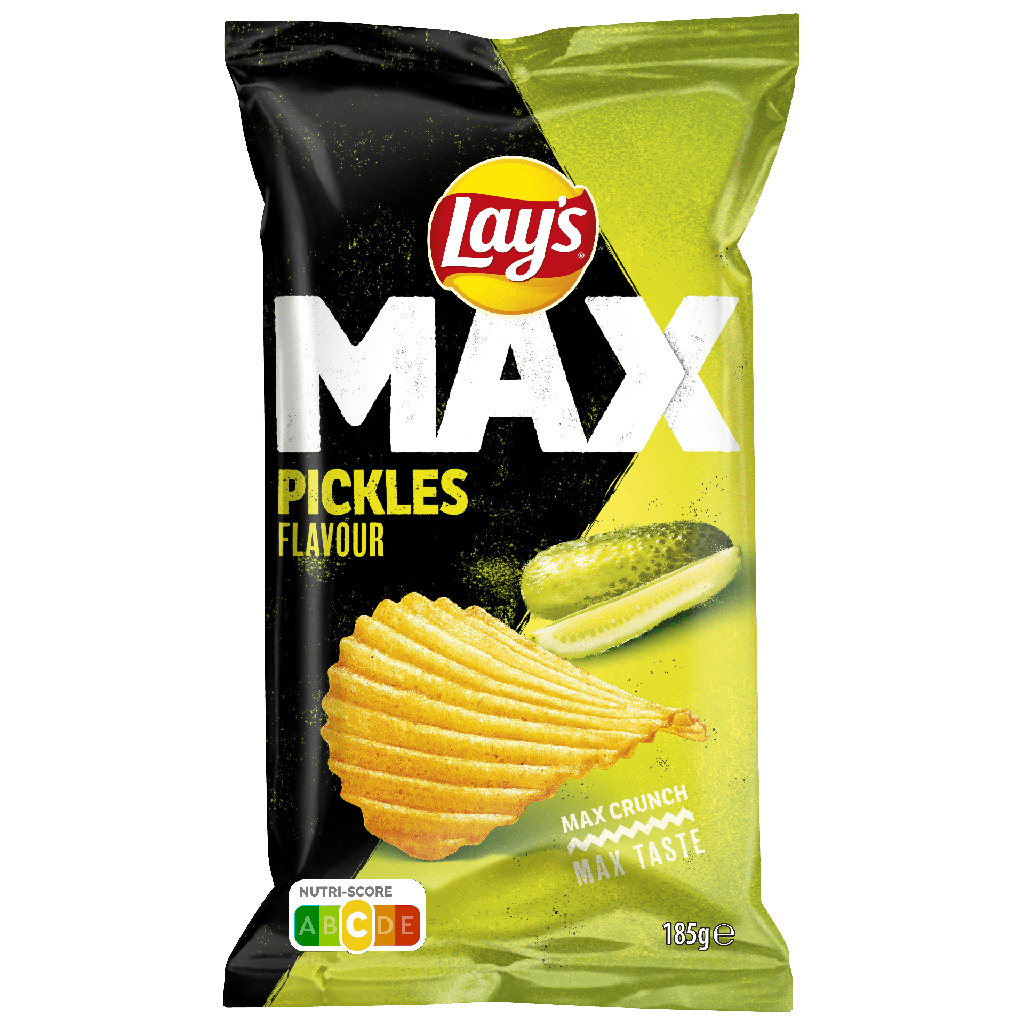 LAYS MAX PICKELS 22X185GR