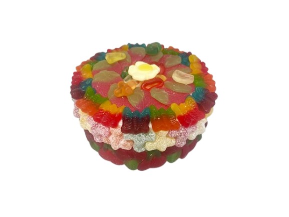 [TOT029] SNOEPTAART ABC 15CM  x 2 STUKS