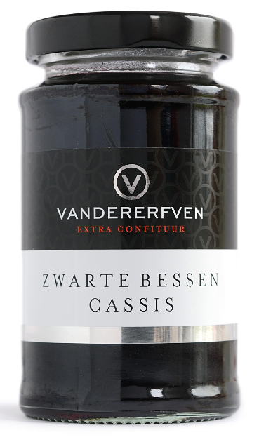 VANDERERFVEN ZWARTE BESSEN (CASSIS) 6X215GR