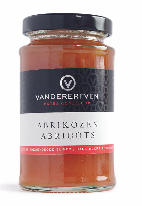 VANDERERFVEN ABRIKOOS 70% minder suiker -LIGHT 6X210GR