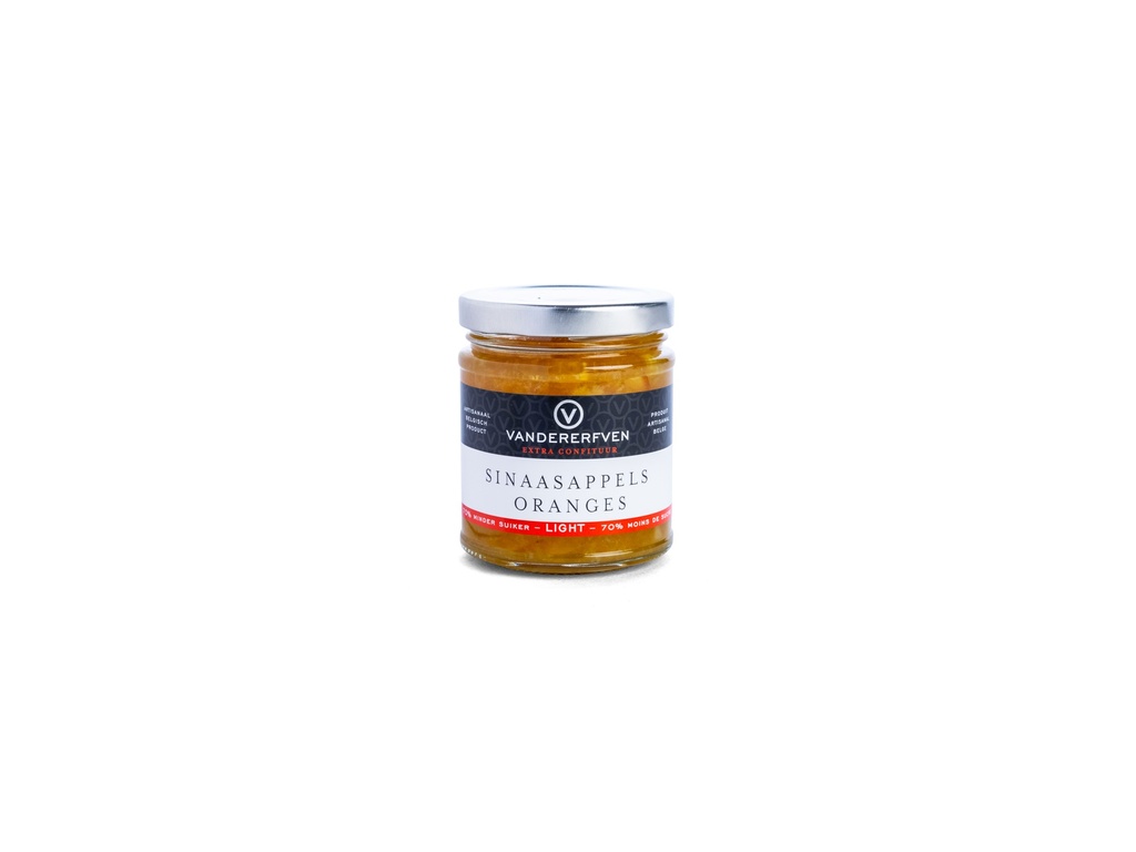VANDERERFVEN SINAASAPPEL 70% MINDER SUIKER -LIGHT 6X210GR