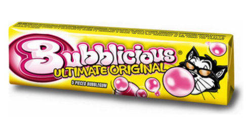 BUBBLICIOUS ORIGINAL GEEL   18 ST (ULTIMATE)