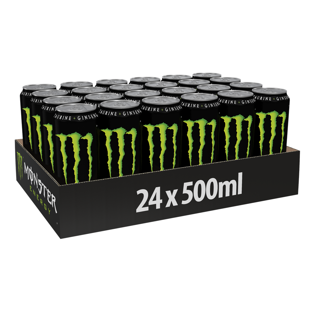 MONSTER BLIK ENERGY 24X0,5L GROEN