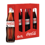 COLA LIGHT 6X1L GLAS