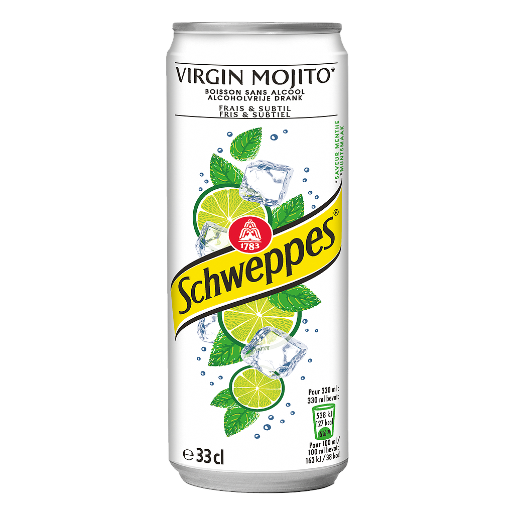 SCHWEPPES BLIK MOJITO 4X(6X33CL)