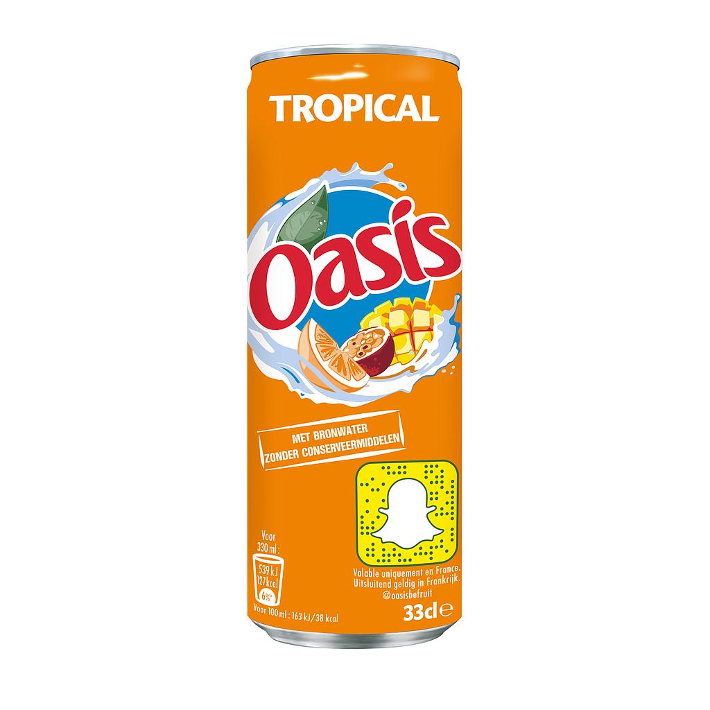 OASIS BLIK TROPICAL 24 X 33CL