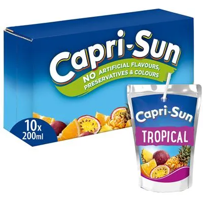 [26765] CAPRI-SUN TROPICAL 4X10X20 CL