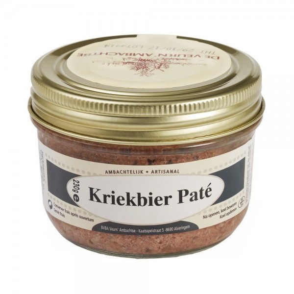 KRIEKBIER PATE ARTISANAAL 180GR (12)