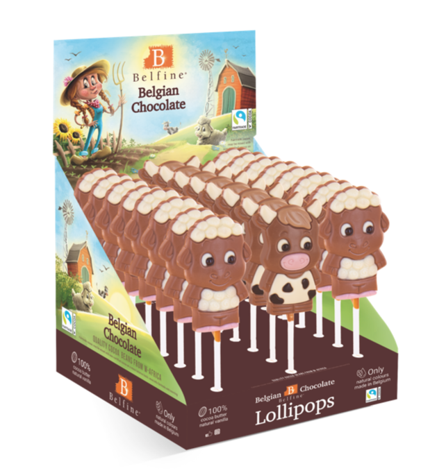 BELFINE SUCETTE ANIMAUX DE LA FERME 30 PC