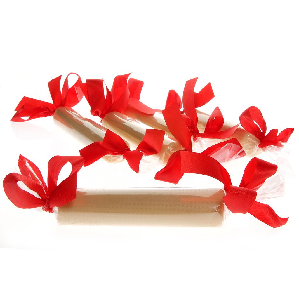 [31693] LINGIER MARSEPEIN ROLLETJES 18 X 150 GR (ROOD STRIKJE)