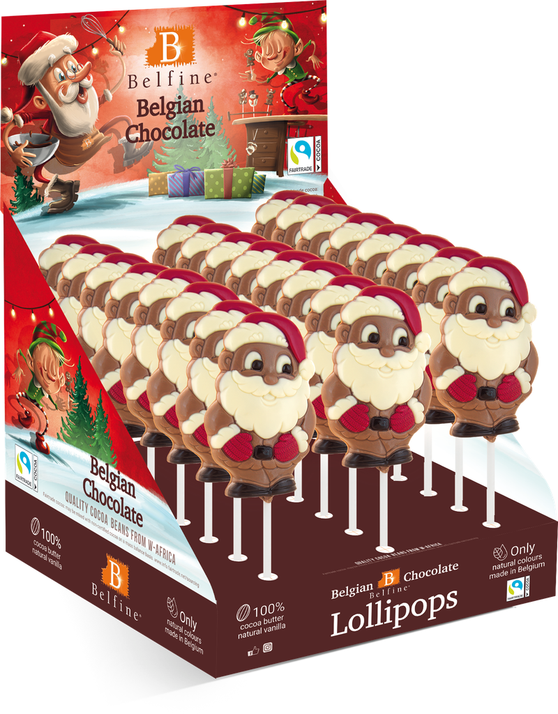 BELFINE LOLLY KERSTMAN MET RODE MUTS 24ST