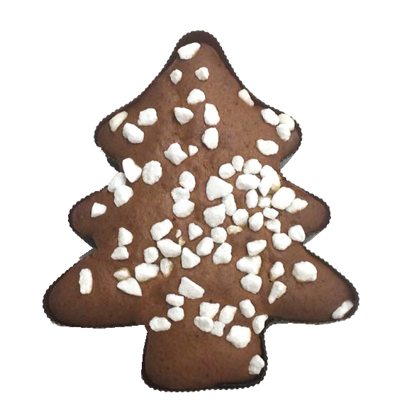 CDB PEPERKOEK KERSTBOOM DECO SUIKER  6 X 250 GR