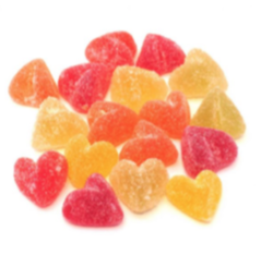 ELJO FRUIT MINI HARTJES 4 KLEUREN 3 KG